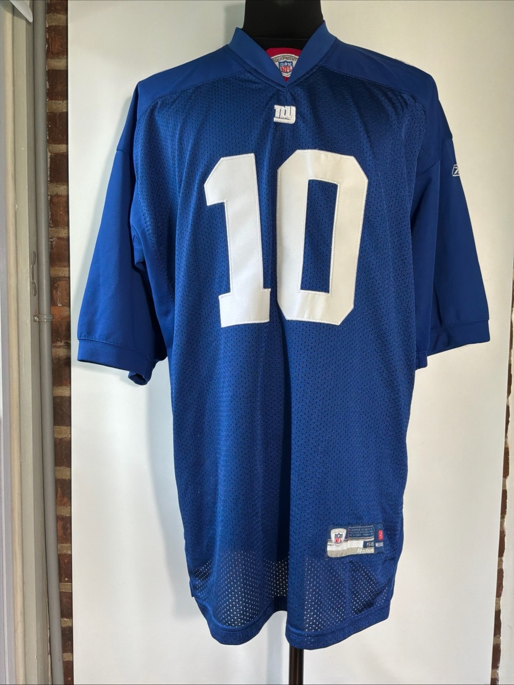 Reebok New York Giants Eli Manning Stitched Jersey Size 2XL